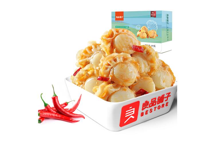 LIANGPINPUZI EZO SCALLOP 100G